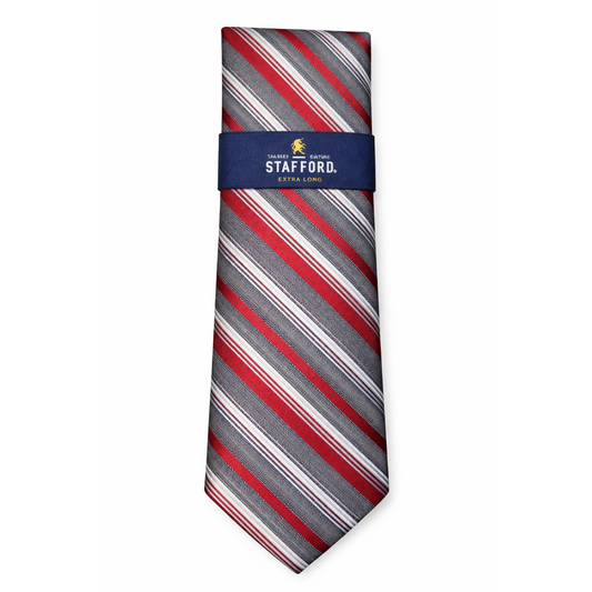 Stafford Burgundy Men's Tie – Classic Formal