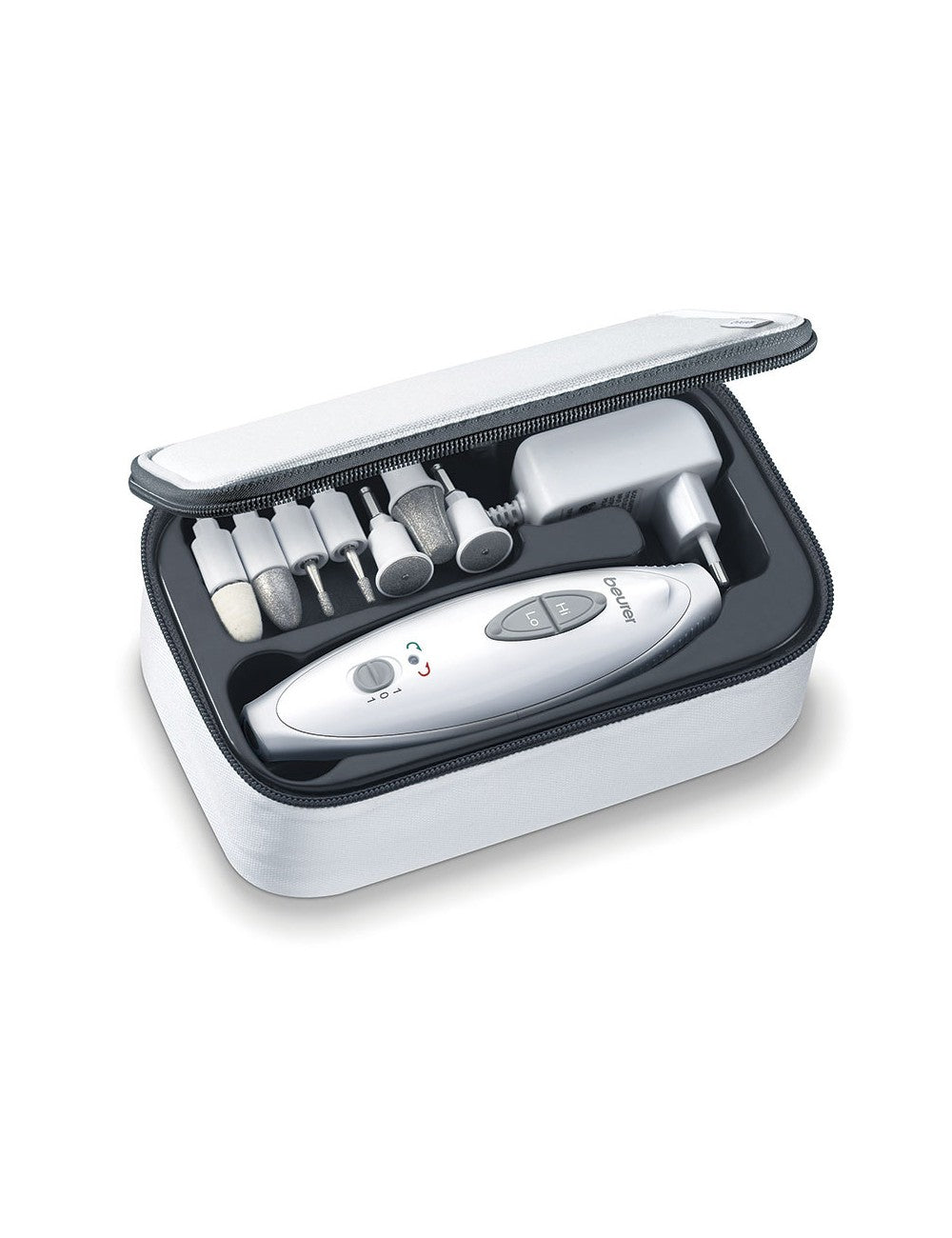 Beurer Professional Electric Manicure Pedicure Set - 7 Attachments, Salon Quality
