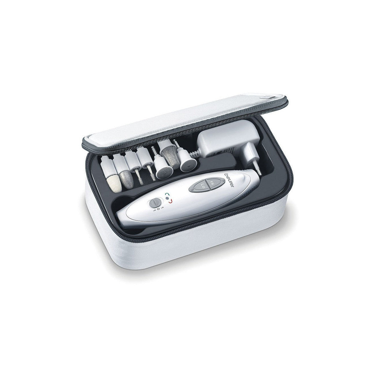 Beurer Professional Electric Manicure Pedicure Set - 7 Attachments, Salon Quality