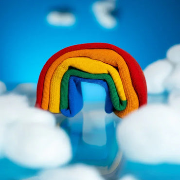 SOXO Unisex Rainbow Socks Boxed Gift Set - Colorful, Fun, Comfortable Everyday Wear. - Gomix Brands Outlet