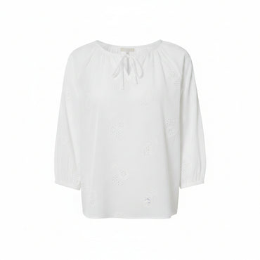 esmara Damen Cotton Blouse with Embroidery