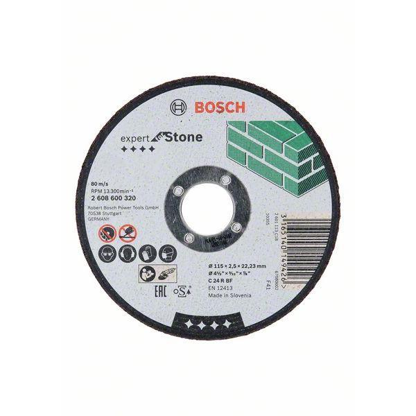 Bosch Expert for Stone Straight Cutting Disc C 24 R BF 115mm Diameter - Gomix Brands Outlet