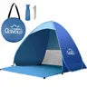 Qomolo Pop Up Beach Tent: Portable Automatic Anti-UV 50+ Sun Shade for Babies