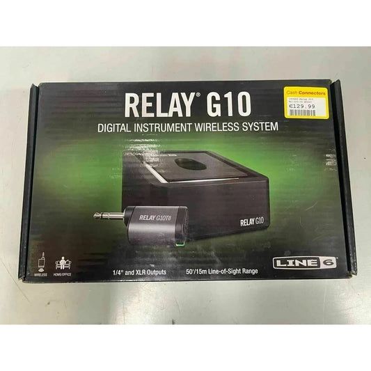 Line 6 Relay G10 Digital Instrument Wireless System for Guitar & Bass