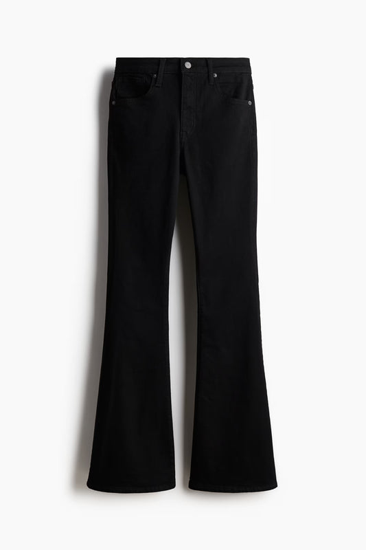 H&M Flared Ultra High Jeans
