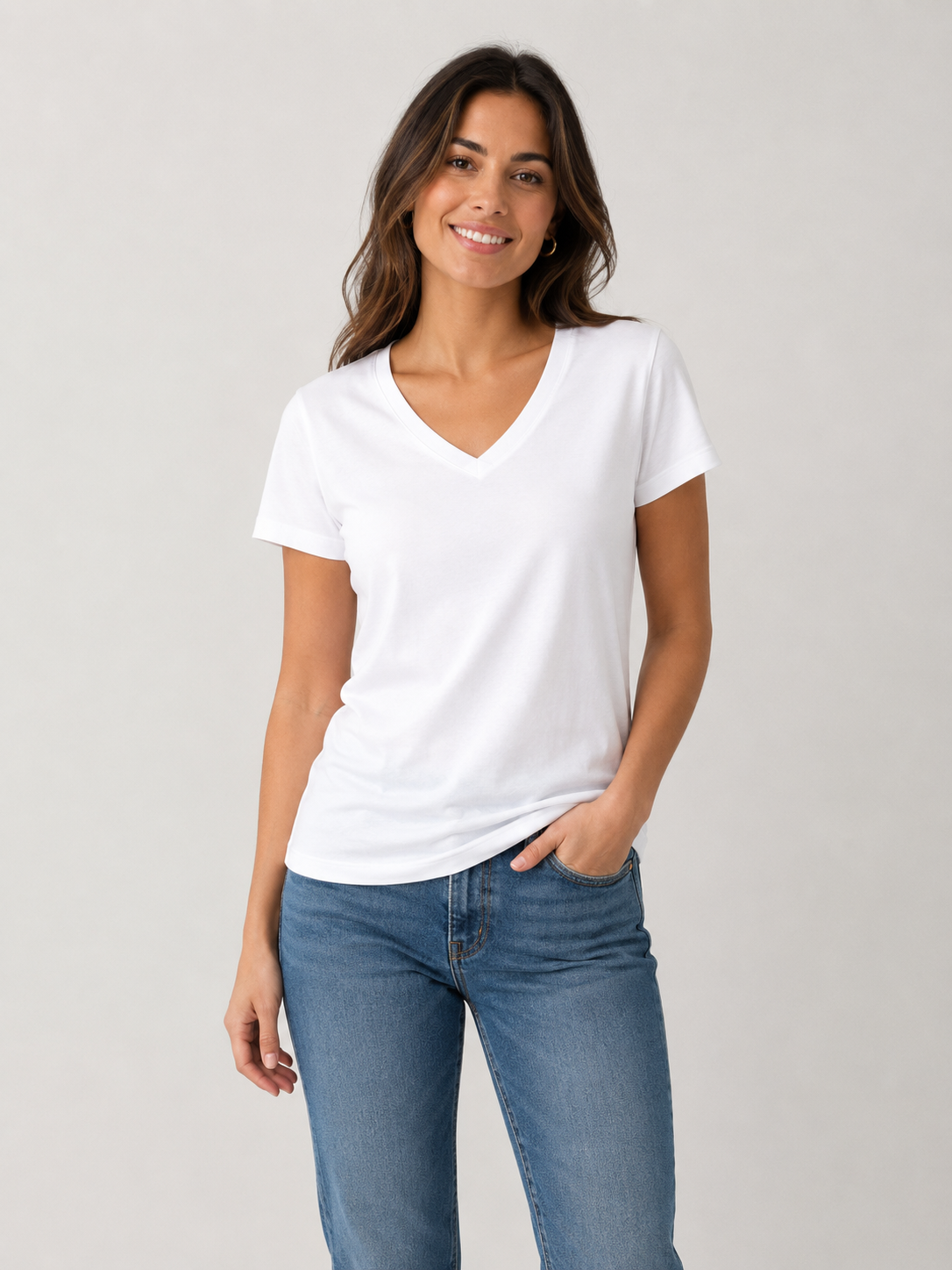 Esmara Women’s Linen T‑Shirt, Casual Beige