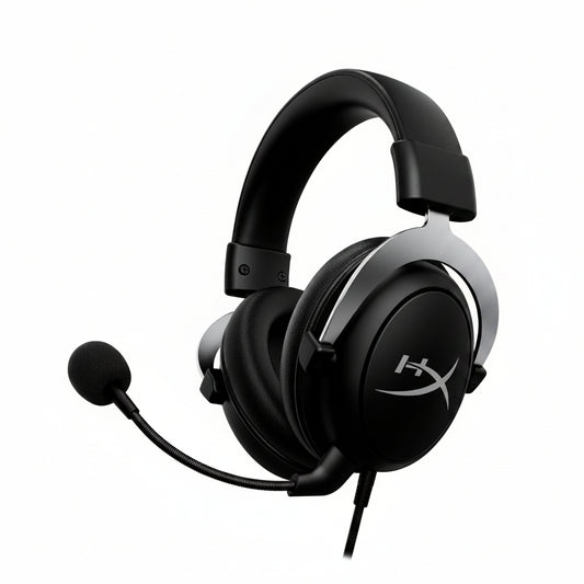 HyperX CloudX Wired Gaming Headset for Xbox Black-Silver