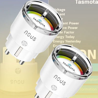 Nous A1T WiFi Smart Socket: Tasmota Preinstalled, Power Meter, Cloud-Free Control