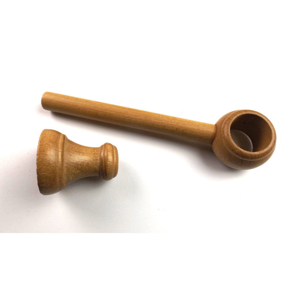 28mm Wooden Curtain Rod Bracket Light Oak Wall Mount Support