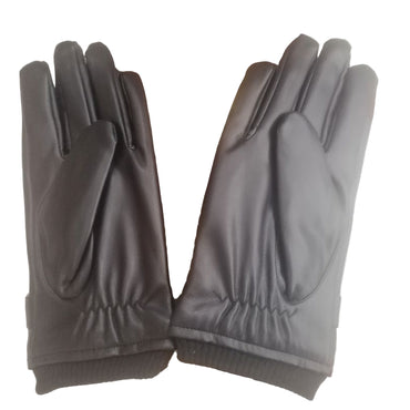 Warm Faux Leather Winter Gloves: Touchscreen, Thermal, Windproof for Outdoor Sports
