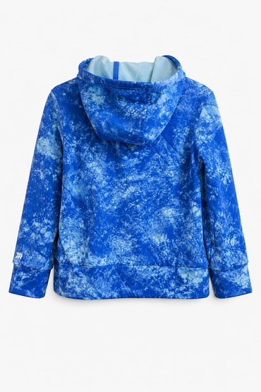 All in Motion Boys Blue Canopy Tech Fleece Hooded Sweatshirt