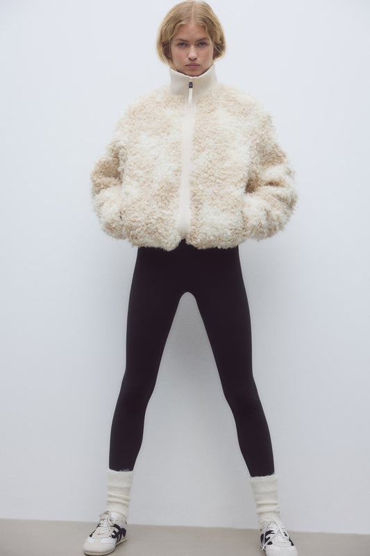 H&M Outdoor Fleece Leggings Hight Waist Regular Length