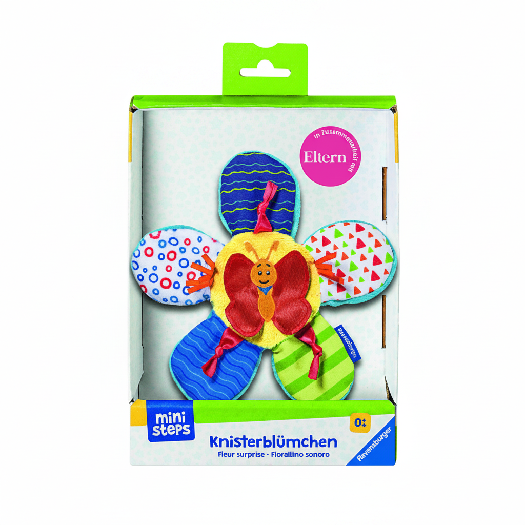 Ravensburger Knister-Blümchen Crinkle Flower Soft Toy
