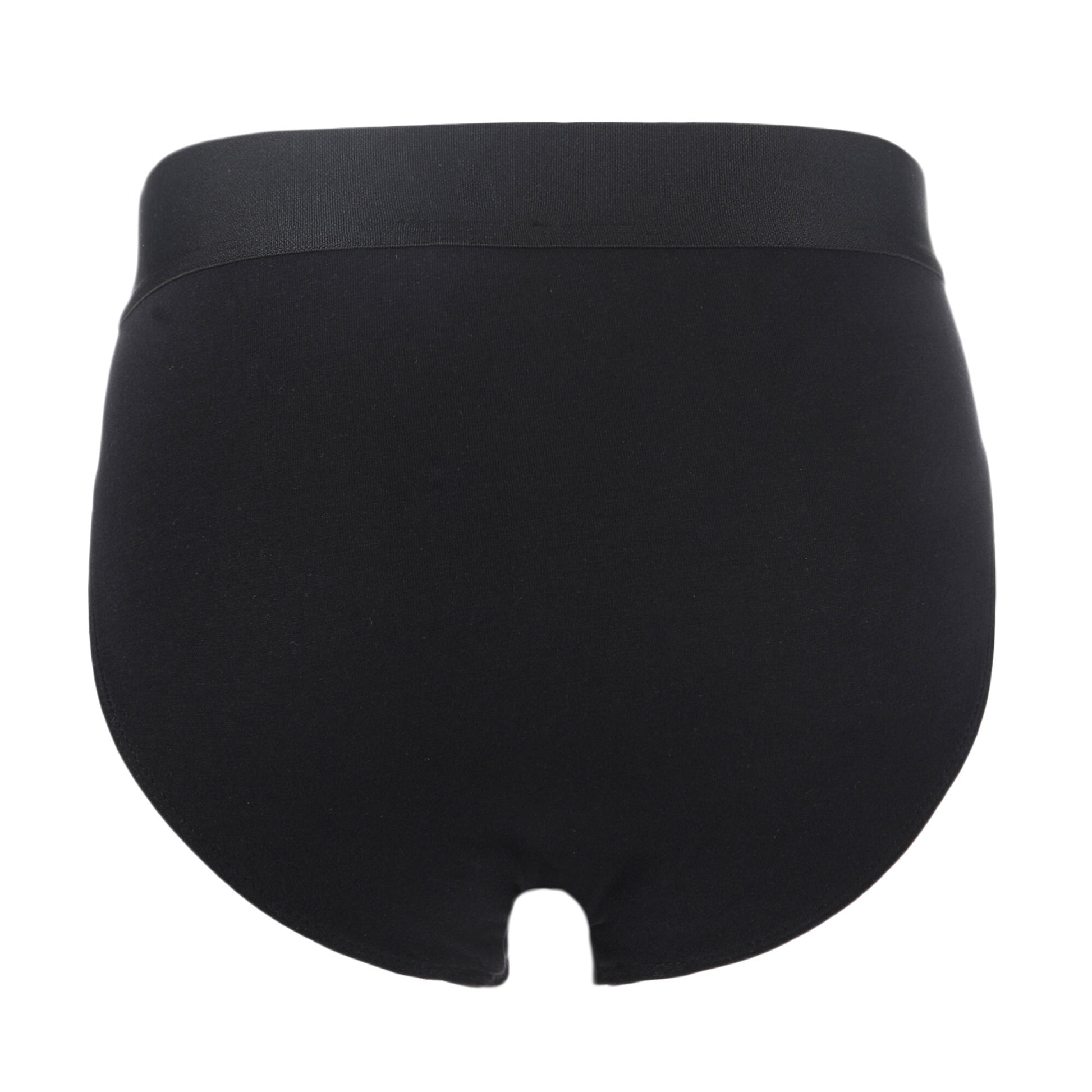 Men's Bikkembergs Black Briefs 3-Pack Underwear Set with Fluorescent Waistbands