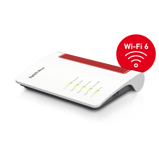 FRITZ!Box 7530 AX Wi-Fi 6 DSL Modem Router: Mesh, Gigabit, Smart Home
