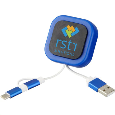 Chariot Magnetic Car Vent Phone Holder, Universal 3-in-1 Charging Cable - Gomix Brands Outlet