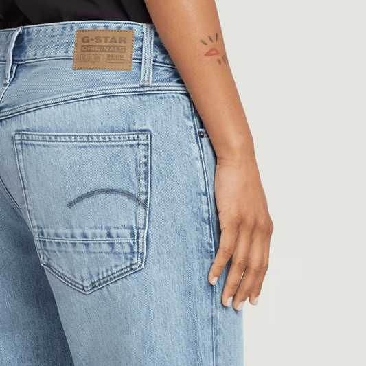 Kate Boyfriend Jeans in Sun Faded Blue Cape