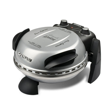 G3 Ferrari Delizia Silver Pizza Oven 400°C Compact