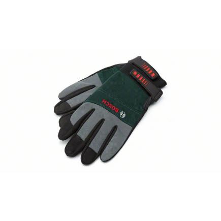 Bosch Durable Protective Gardening Gloves for Minimal-Risk Outdoor Work, L & XL Sizes