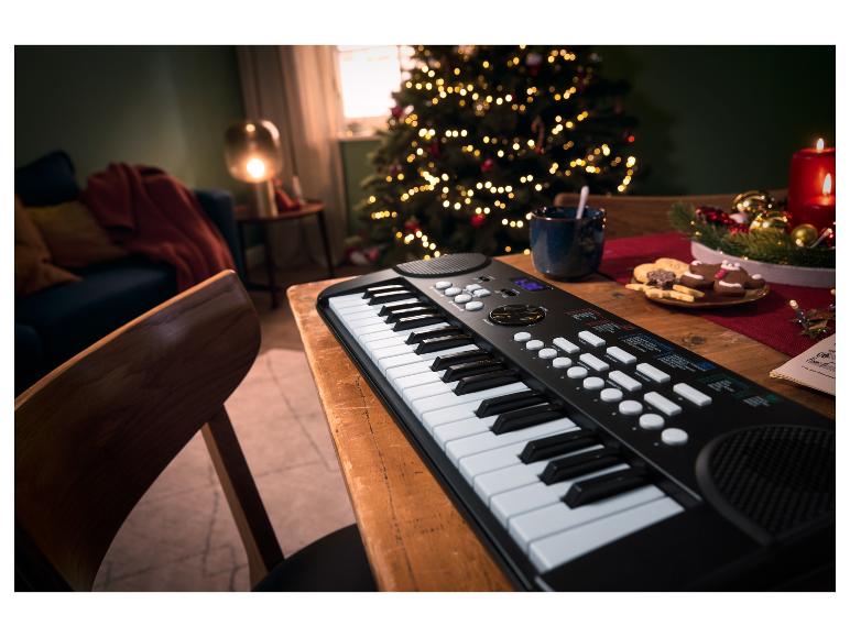 Portable Electronic Keyboard: 37-Key Digital Piano with 100 Sounds & Rhythms