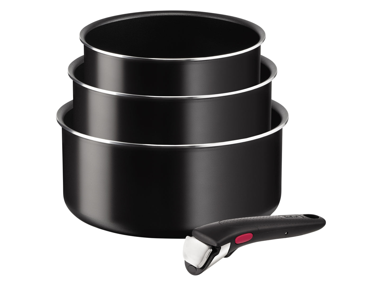 Tefal Ingenio Essential 4‑Piece Cookware Set – 16‑20 cm Pots