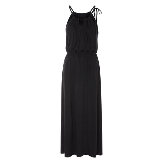 ESMARA Women's Maxi Dress Black M 40/42