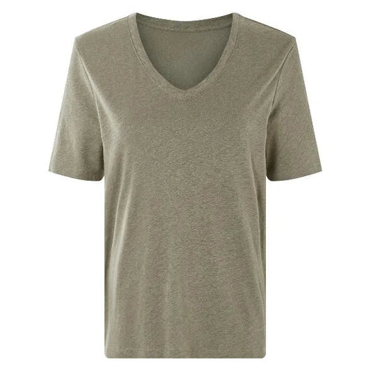 esmara T-Shirt Lin Femme Lightweight Casual
