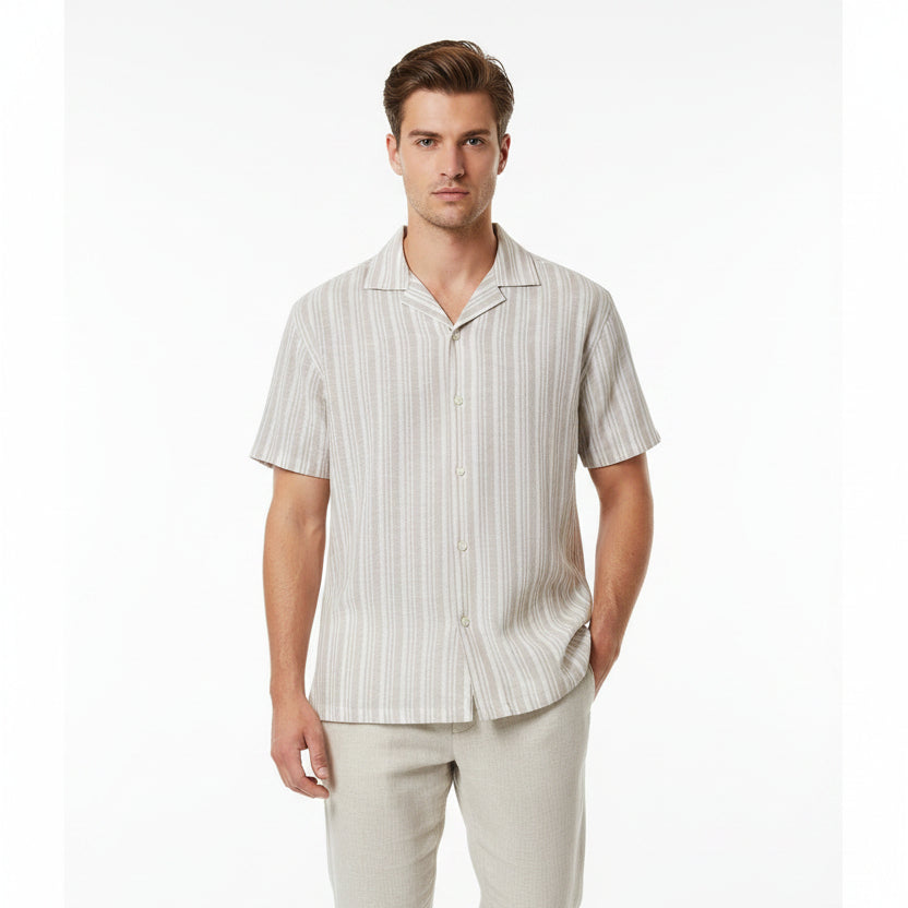 esmara Men Men's linen shirt