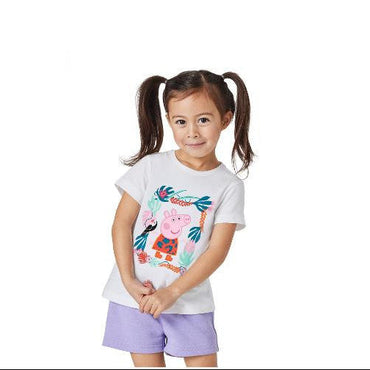 Lidl Peppa Pig Girls T-Shirt 2-Pack Cotton