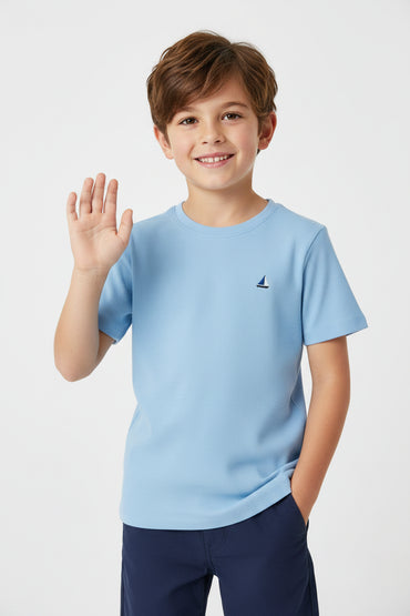 Pepperts Boys Short Sleeve Casual T-Shirt 100% Cotton