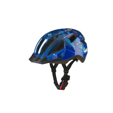 Crivit Kids' Lightweight Bike Helmet with LED Light, Insect Screen, Washable Lining - Gomix Brands Outlet