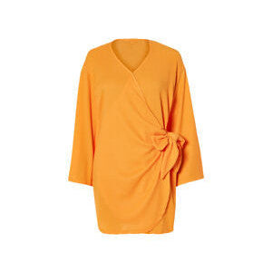 ESMARA® Orange Wrap Dress S (36/38)