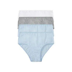 Girls' Organic Cotton Briefs 4-Pack: Soft, Breathable Underwear Collection - Gomix Brands Outlet