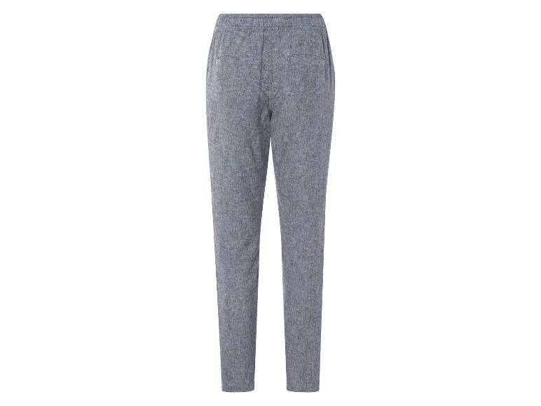 LIVERGY® Men’s Linen Pants Straight Fit