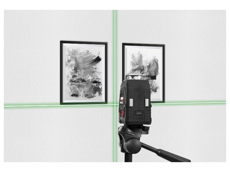 Parkside Performance Cordless Cross Line Laser Level PKLLP 360 B3