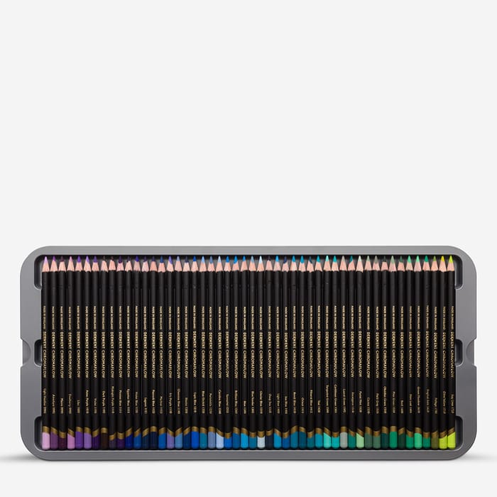 Derwent Chromaflow Coloured Pencils Tin of 150