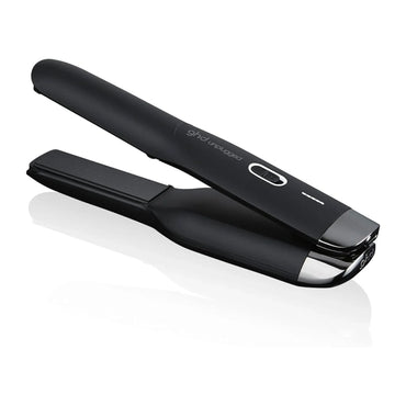 GHD Unplugged Wireless Flat Iron – Sleek Black Portable Styling Tool - Gomix Brands Outlet
