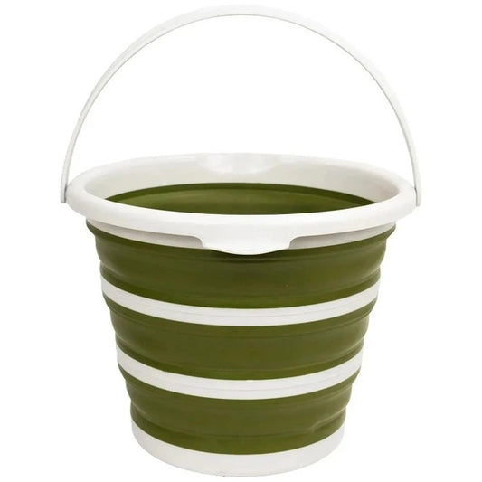 CRIVIT Collapsible Bucket 10L Green