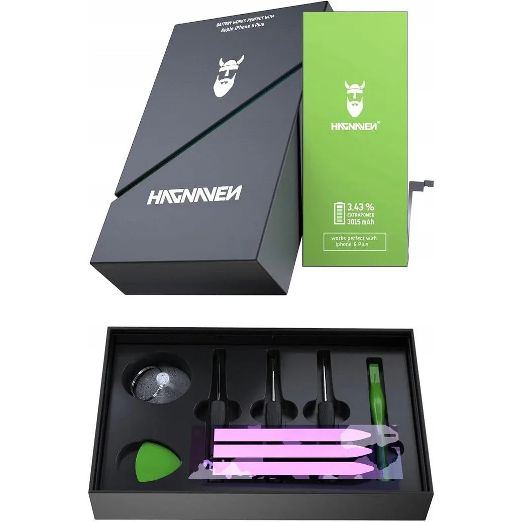 HAGNAVEN 3015mAh iPhone 6 Plus Battery - Gomix Brands Outlet