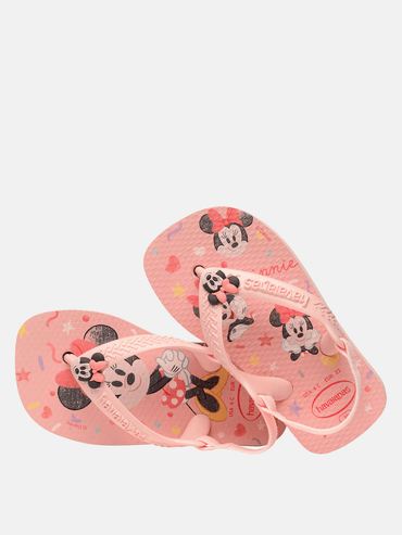 Havaianas Baby Disney Classics Mickey Minnie Secure Toddler Flip Flops