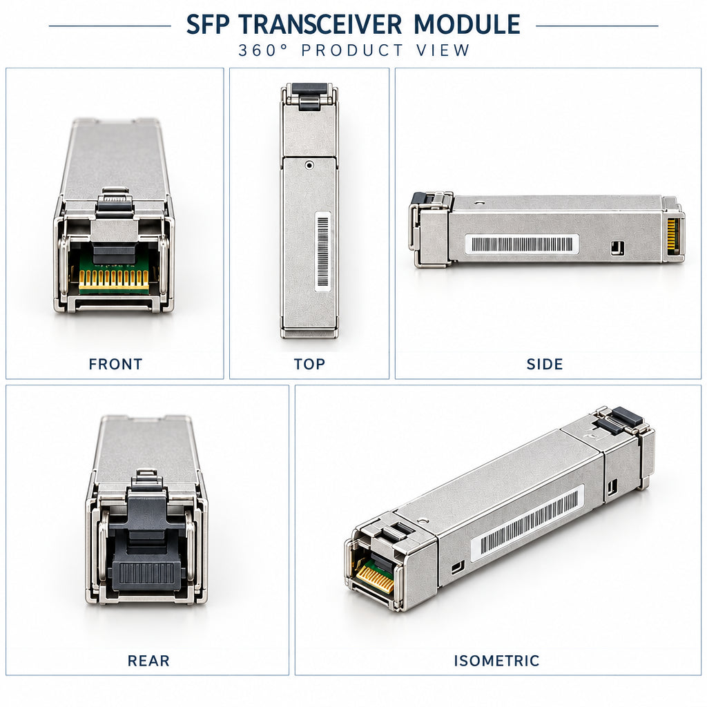 ELFCAM 2155 1.25G Single Mode SC SFP Module 2-Pack