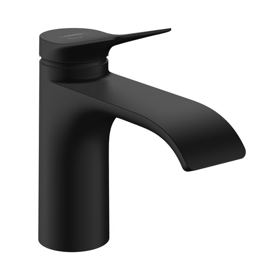HANSGROHE Vivenis 80 Matte Black Basin Faucet with Water Saving Function