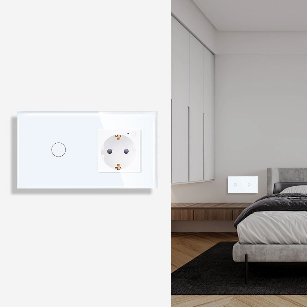 Smart Wifi Touch Switch: No Neutral Wire Required Smart Home Google Home