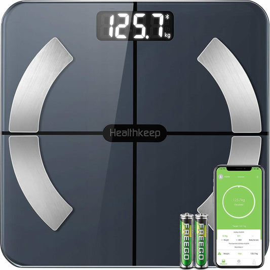 Healthkeep FG263LB Bathroom Scale Black