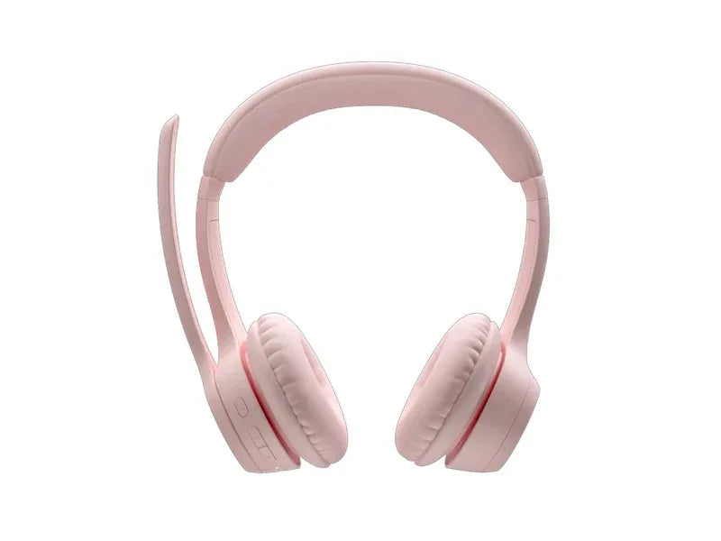Logitech Zone 300 Pink Bluetooth Wireless Headset with Noise-Cancelling Microphone & Long Battery - Gomix Brands Outlet