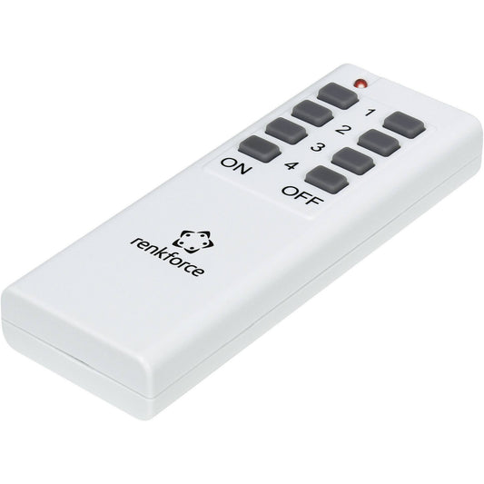 Renkforce 4-Channel 433MHz Wireless Indoor Remote Control for Radio Sockets