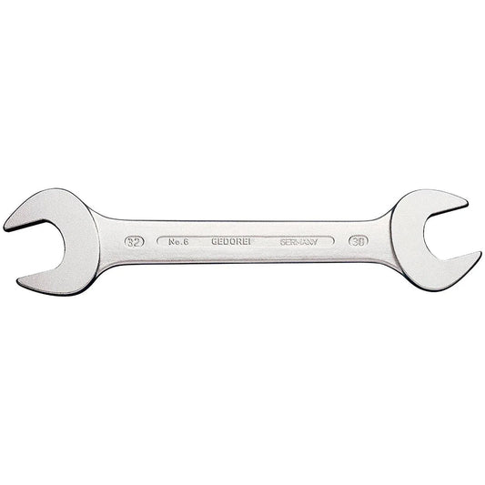Gedore 10x12mm Double-Ended Metric Open Ring Spanner - Flat-Headed, Anti-Glare - Gomix Brands Outlet