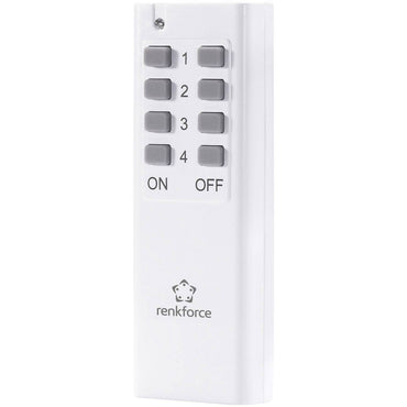Renkforce 4-Channel 433MHz Wireless Indoor Remote Control for Radio Sockets