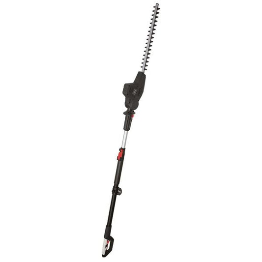 Scheppach TPH500 Powerful Electric Telescopic Hedge Trimmer, Adjustable Long Reach Garden Tool