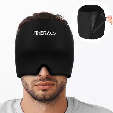 Reusable Ice Head Wrap for Migraine Relief: Flexible Cold Compression Therapy - Gomix Brands Outlet